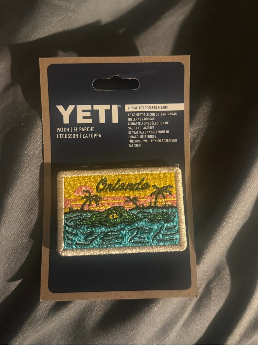 Patch/Card Showing YETI Branded Patch